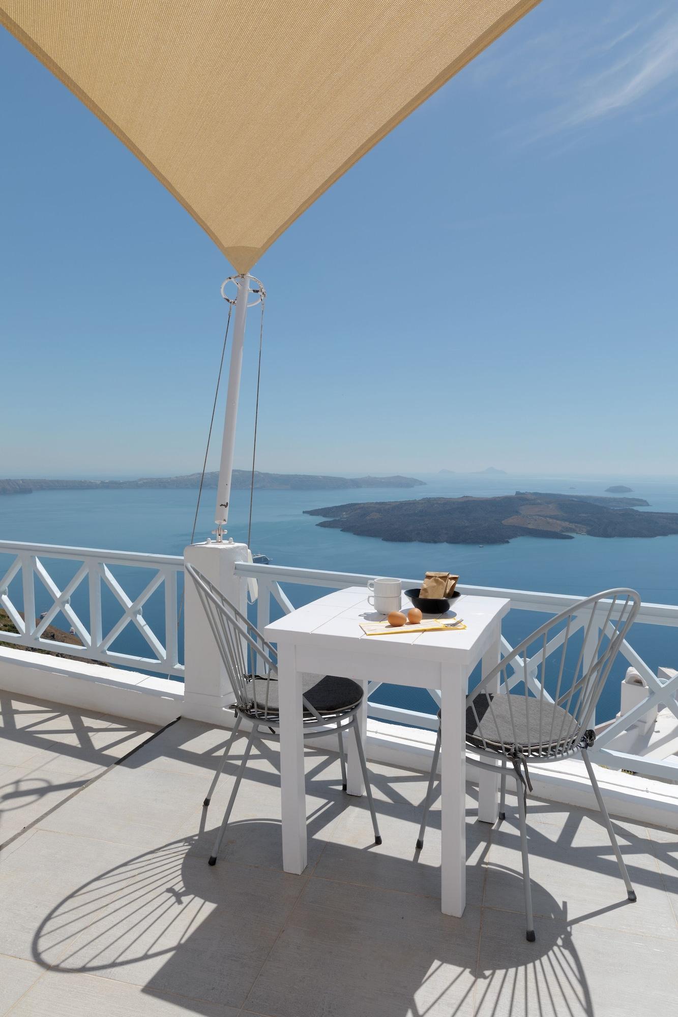 Blue Dolphins Apartments Firostefani Dış mekan fotoğraf