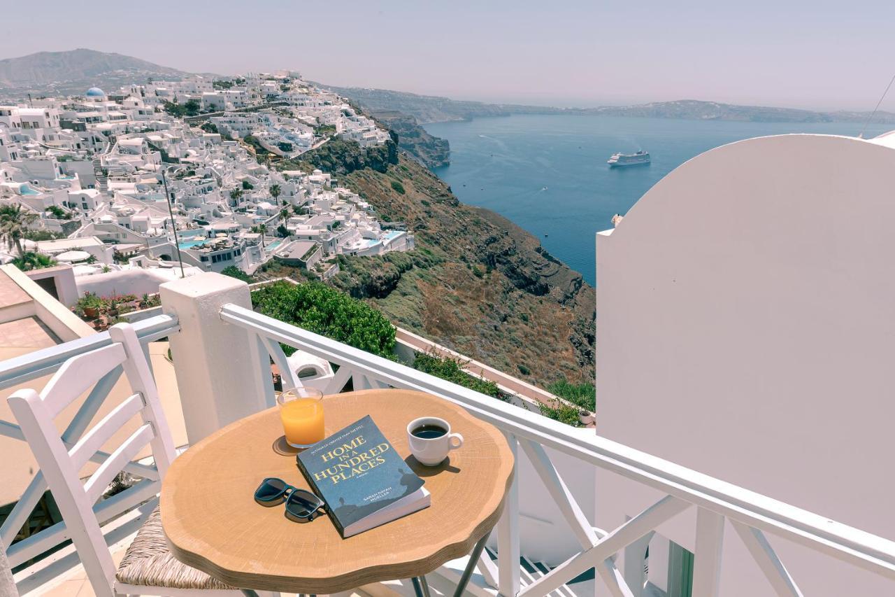 Blue Dolphins Apartments Firostefani Dış mekan fotoğraf