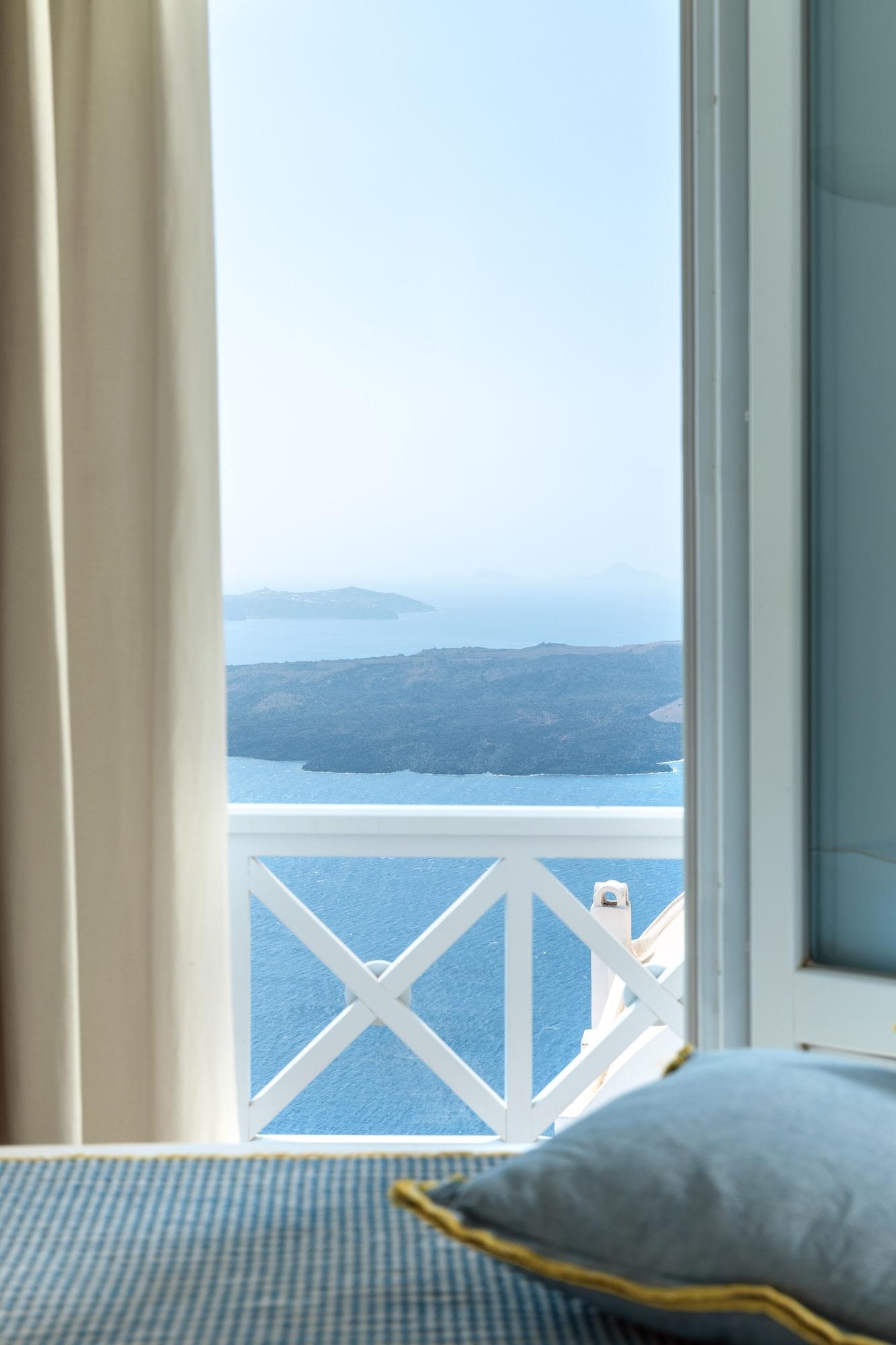 Blue Dolphins Apartments Firostefani Dış mekan fotoğraf