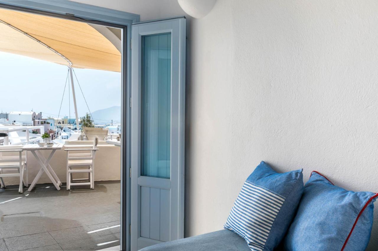 Blue Dolphins Apartments Firostefani Dış mekan fotoğraf