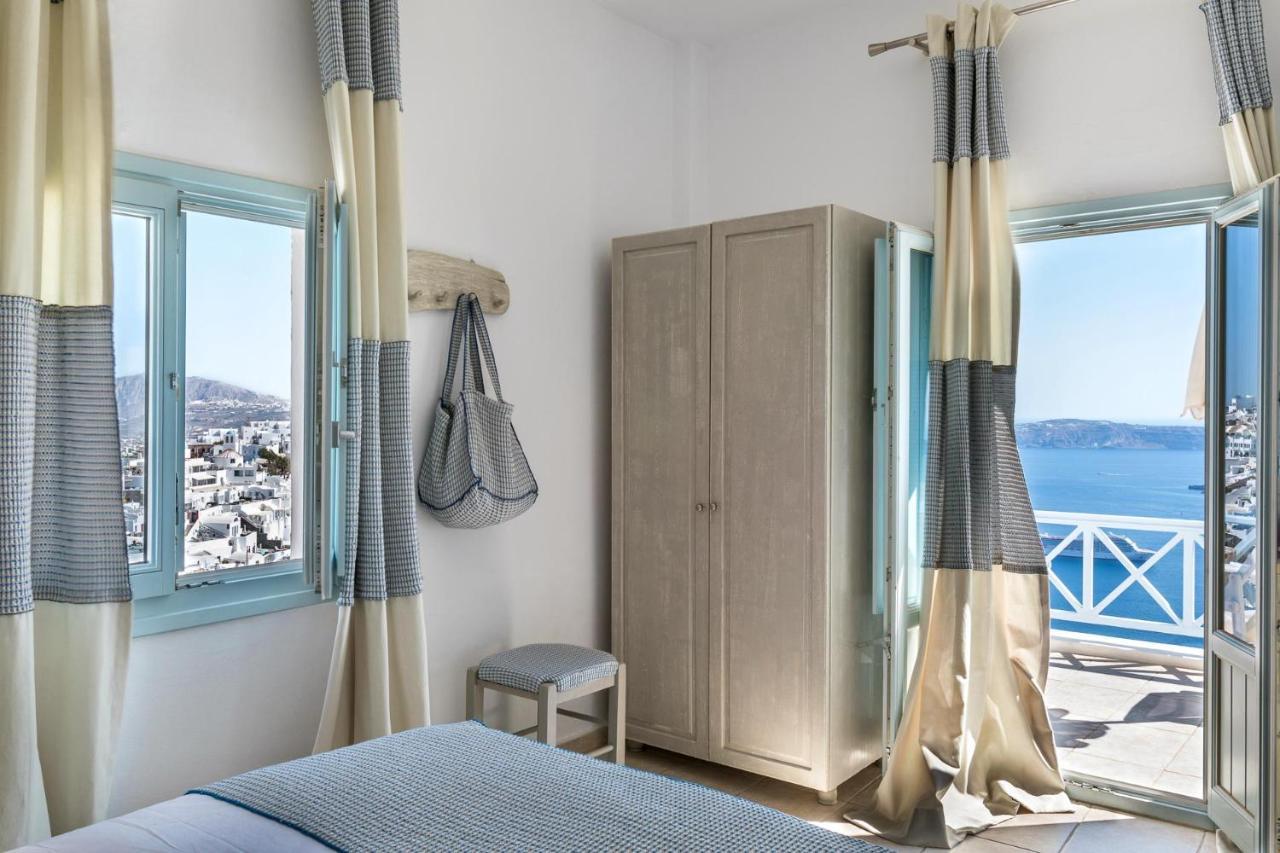 Blue Dolphins Apartments Firostefani Dış mekan fotoğraf