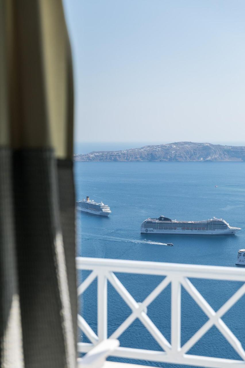Blue Dolphins Apartments Firostefani Dış mekan fotoğraf